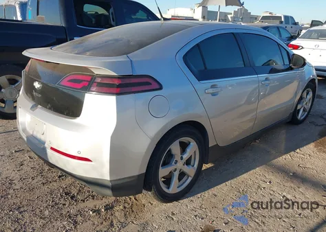 2012 Chevrolet Volt из США, поврежденный, VIN 1G1RA6E49CU124373